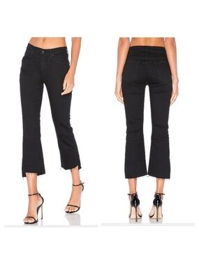 Mother Insider Crop Step Frey Jeans - Not Guilty